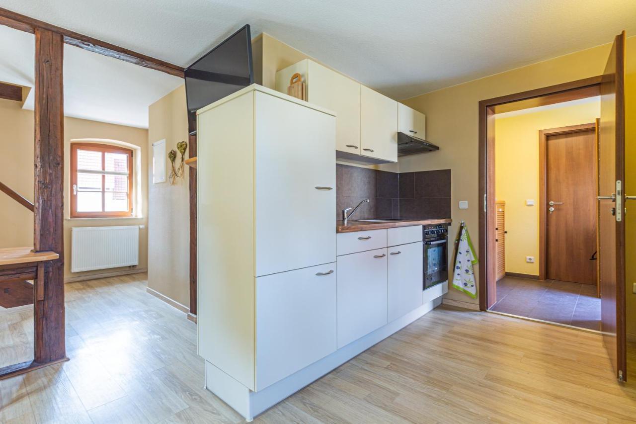 Apartmenthaus Schlag Naumburg  Dış mekan fotoğraf